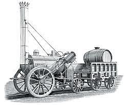Stephenson’s Steam locomotive