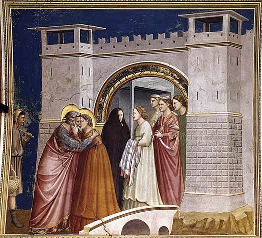 Storie di Gioacchino e Anna-Incontro alla porta d’oro (Giotto)