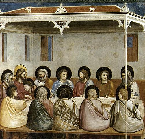 Storie di Gesù-Ultima Cena (Giotto)