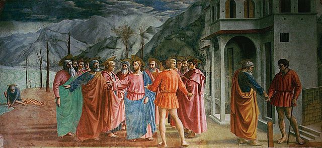 Il Tributo, dalle storie di S. Pietro (Masaccio)