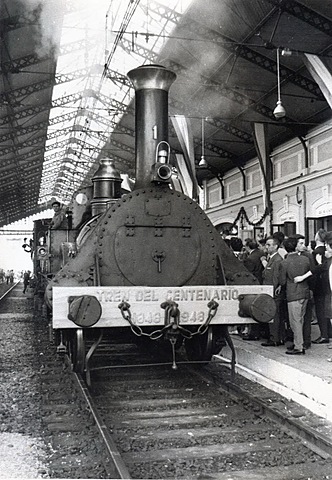1ª liña de ferrocarril en España
