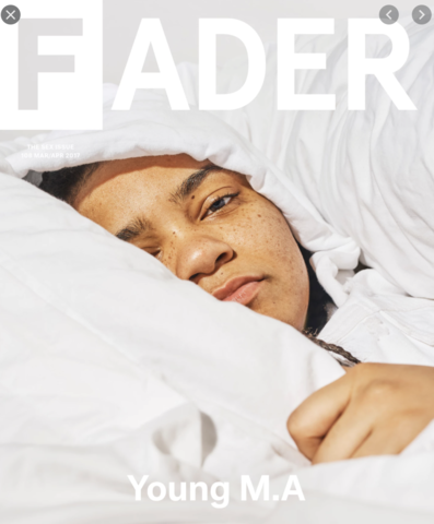 MA Gets Cover of Fader
