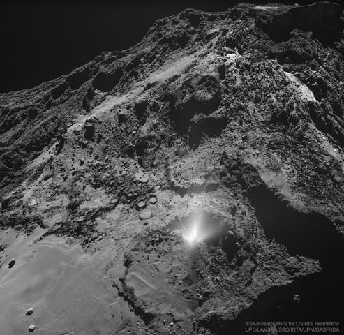 El cometa 67P/Txuriúmov-Herassimenko