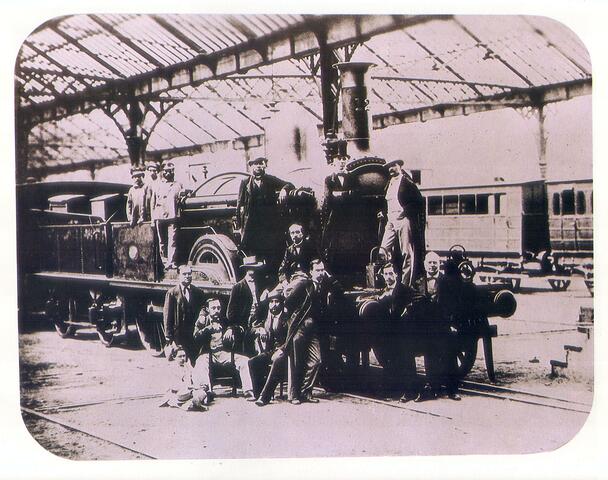 Primer ferrocarril: Barcelona-Mataró