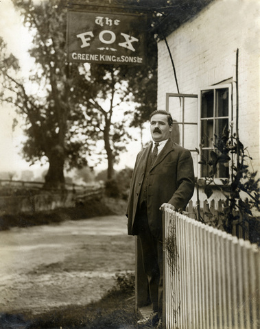 Nathan Gooch, the blind landlord of The Fox, born