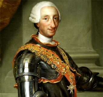 Carlos III acepta el trono español.