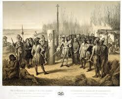 Sieur de la Salle explores the lower Mississippi Valley river, and claims the Valley for France and names it Louisiana in honor of the French King Louis XIV.