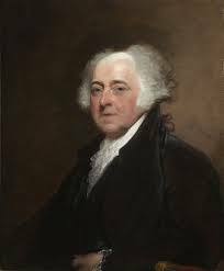 U.S. President John Adams is the first President