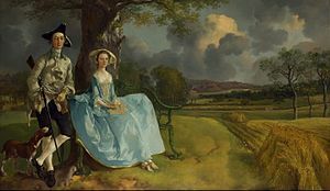 El señor y la señora Andrews. Thomas Gainsborough