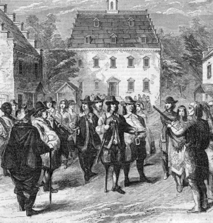 The Duke of York drives out the Dutch in New Netherland. The Duke of York claims the colony for England and renamed it New York.