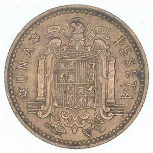 La peseta moneda única de España