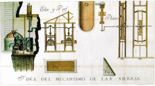 Primera máquina de vapor en España