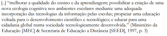Programa Nacional de Informática na Educação - ProInfo