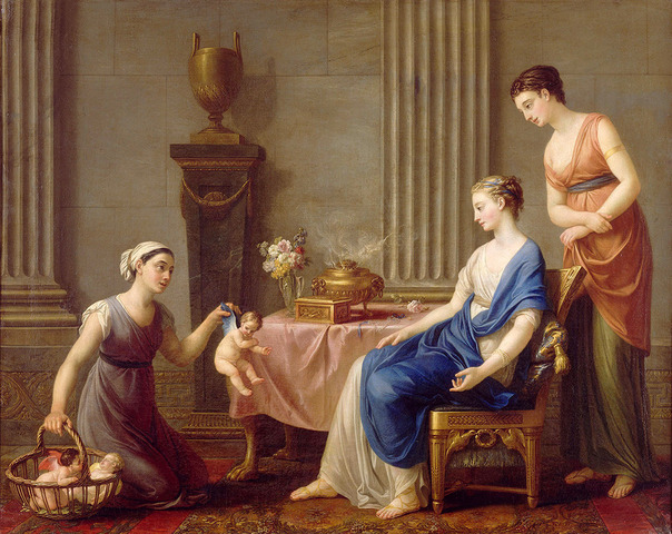 La vendedora de Cupidos, Joseph-Marie Vien