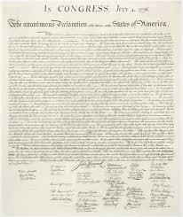 Declaration of independence