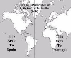 Line of Demarcation established