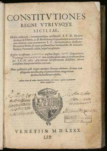 Costituzione di melfi