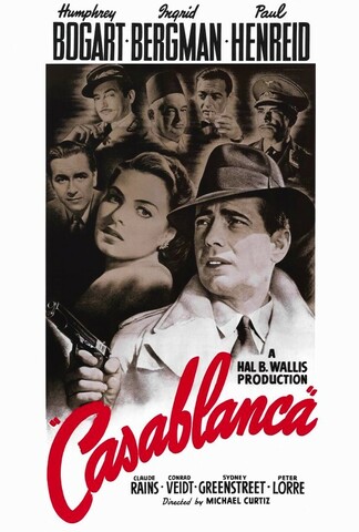 Casablanca (película) por Michael Curtiz.