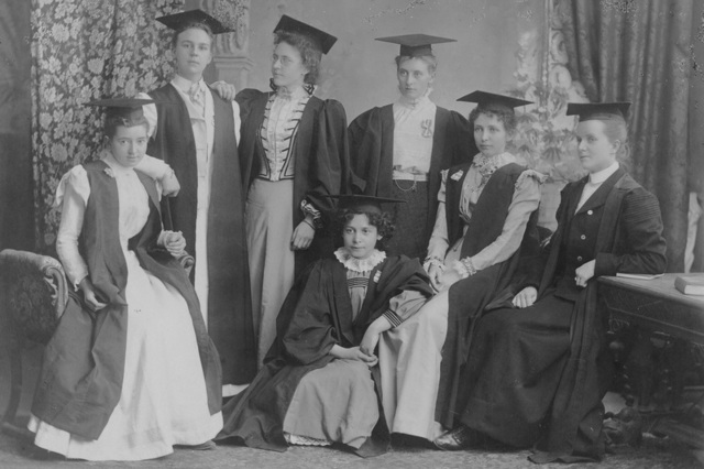 South African College's first women students