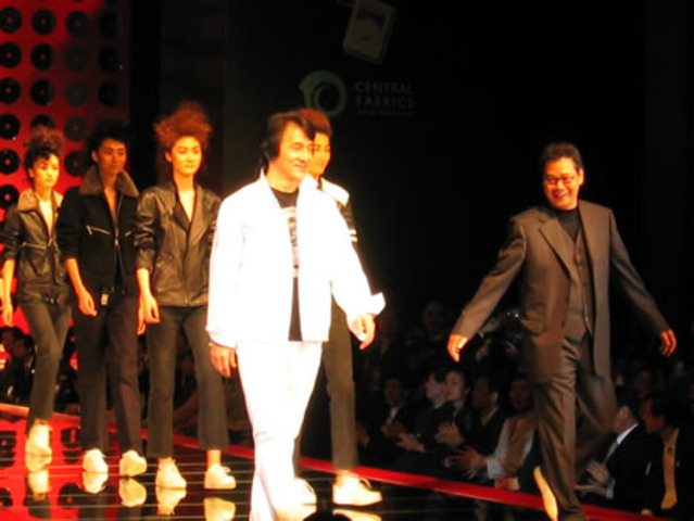 Jackie launches his garment brand