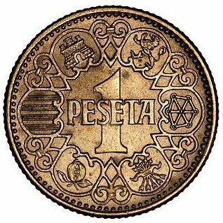 La peseta, unidad monetaria española
