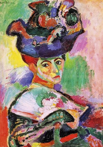Mujer con sombrero. Henri Matisse