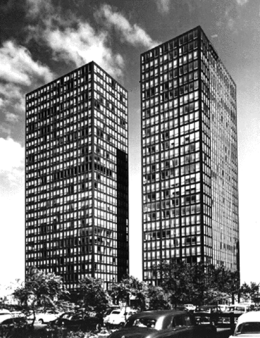 APARTAMENTOS LAKE SHORE DRIVE, CHICAGO-MIES VAN DER ROHE