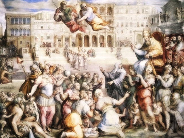 Gregorio XI pontificato a Roma