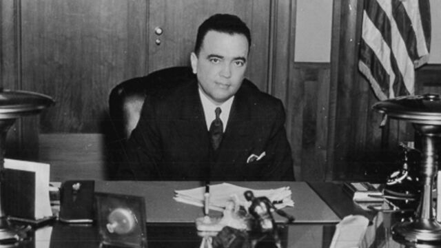 J.Edgar Hoover Becomes Head of the FBI