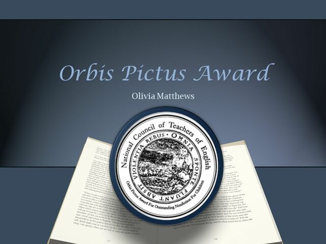 OrbisPictus Award