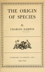 On the Origin of Species
