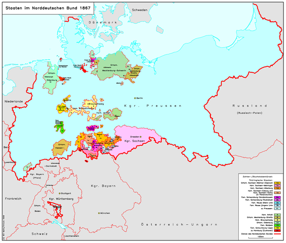 Gründung des Norddeutschen Bundes