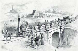 Stockton and Darlington Railway was opened