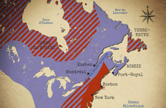 Expansion territoriale de la N-F