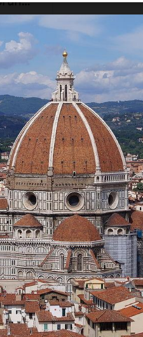 La cupola del duomo santa Maria del fiore