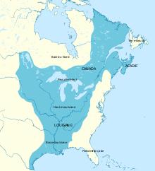Expansion territorial de la Nouvelle-France
