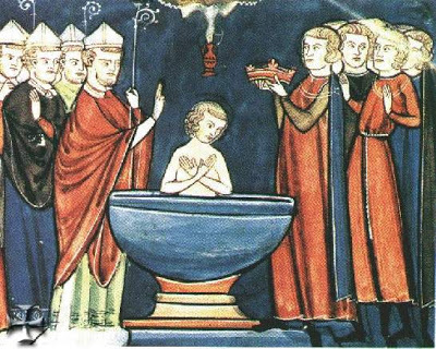 I Longobardi si convertono al Cattolicesimo