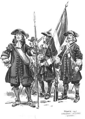 Le régiment de Carignant-Salières