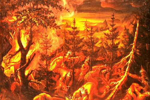 Destruction de la Huronnie