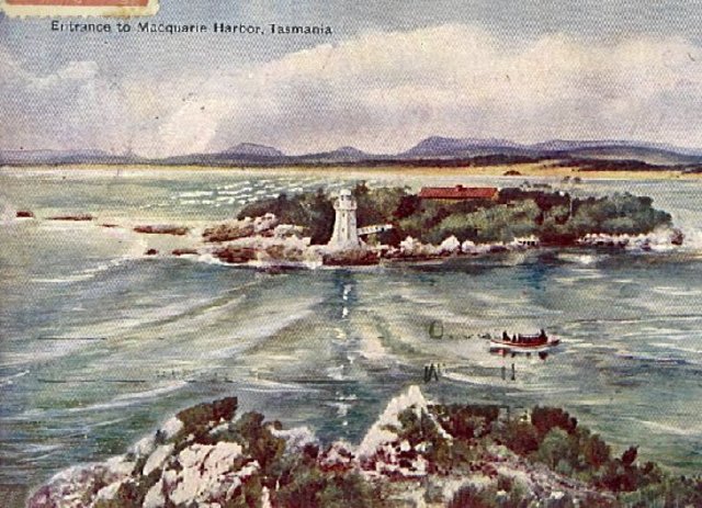 Brady is sent to a penal colony in Macquarie Harbour, Tasmania.