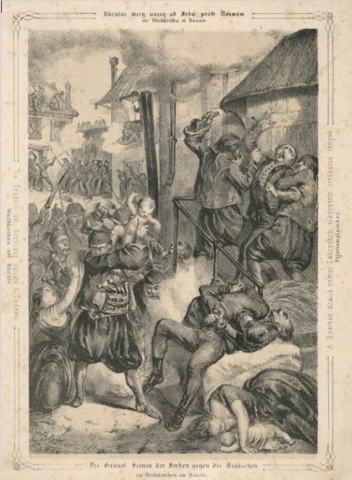 Szerb támadás 1848 június