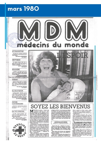 Naissance de Médecin Du Monde