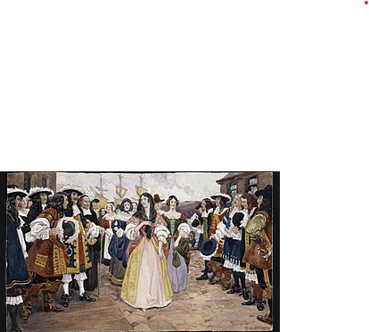Début de l'arrivé des filles du roi en Nouvelle-France