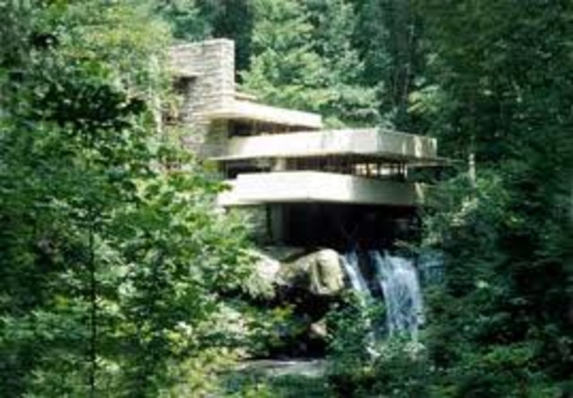 Frank Lloyd Wright - Casa de la Cascada