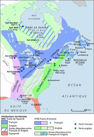 Expansion territoriale de la N-F