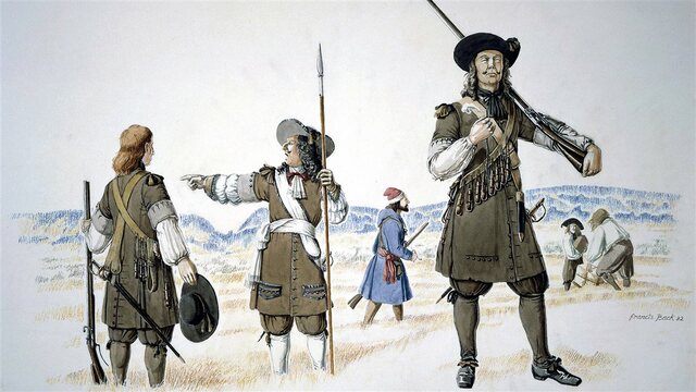 Arrivée du régiment Carignan-Salières