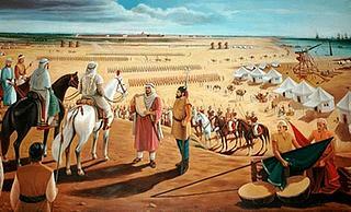 Abd Al-Rahman huye a España