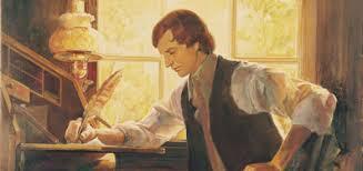 Joseph Smith reveals the Book of Mormon.