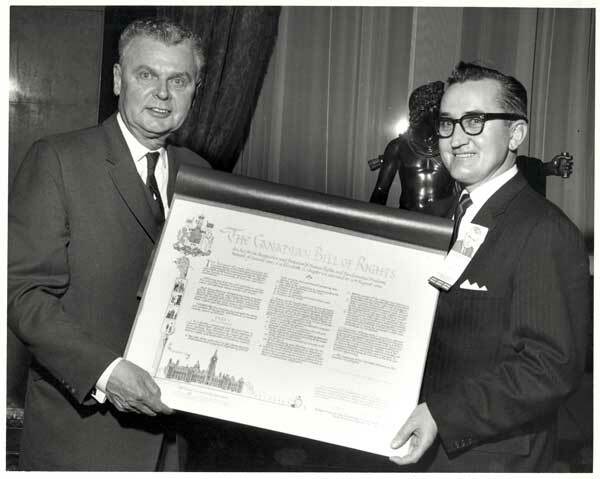 The Saskatchewan Bill of Rights, Canada's first general law prohibiting discrimination, is passed under Tommy Douglas.