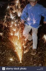 First Time Lighting a Firework